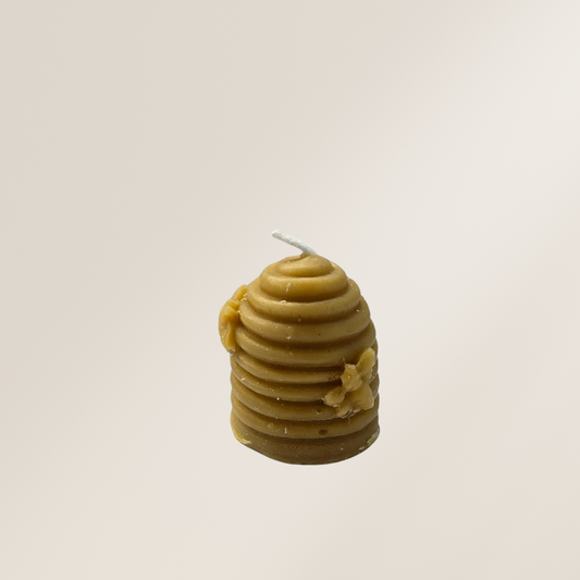 Caramalised Beeswax Beehive Candles